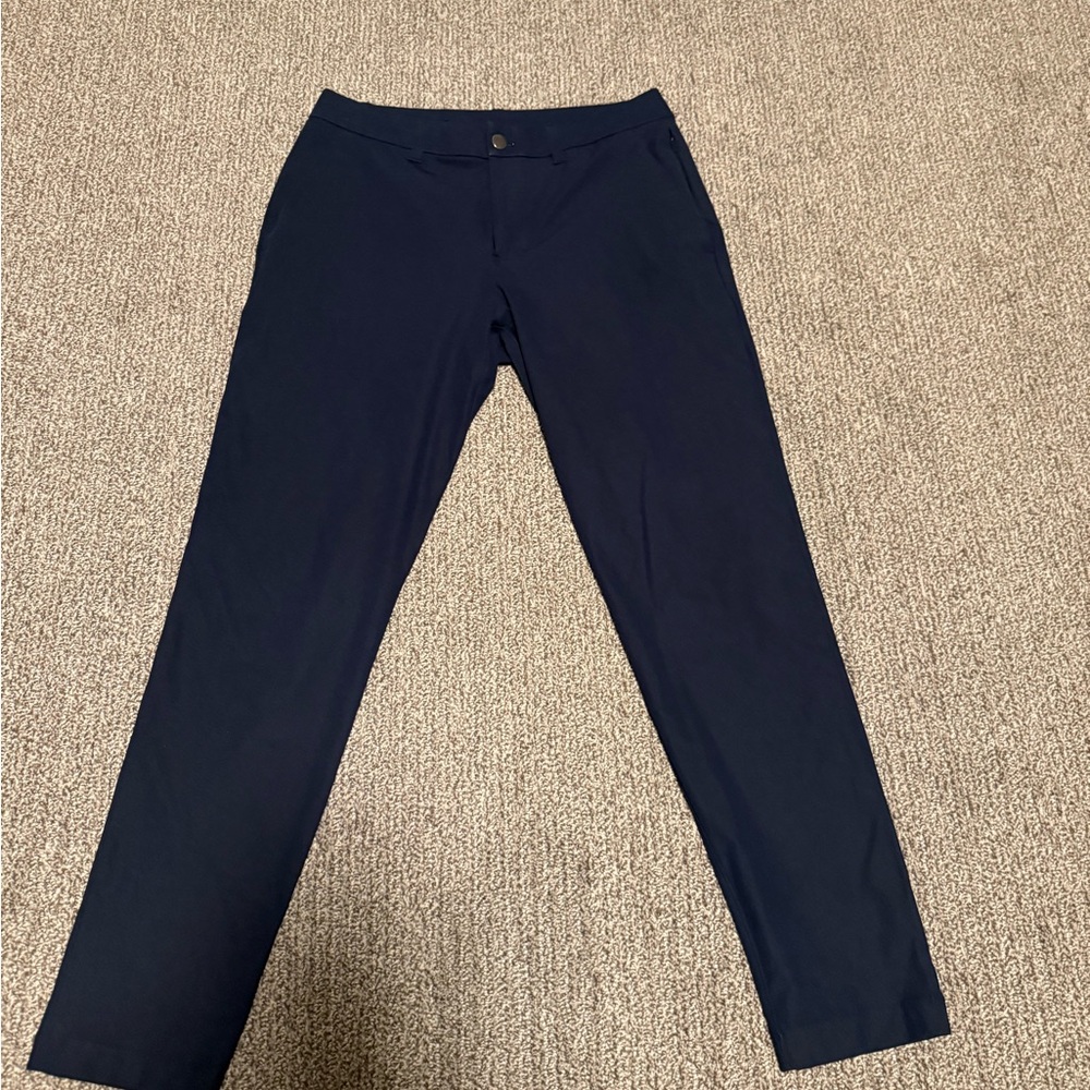 lululemon athletica Men's ABC Slim Blue Pant